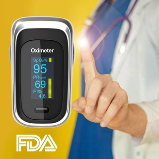 Spot More Professional Pulse Oximeter OLED Blood oxygen saturation Oximeter PR SpO2 Meter Heart Rate Meter Sensor Monitor