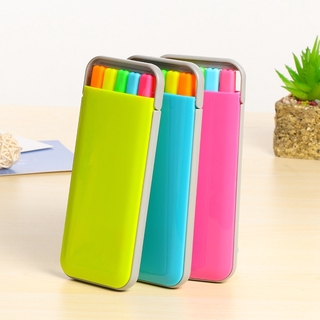 5pcs/box Candy color mini highlighter, stationery, office supplies