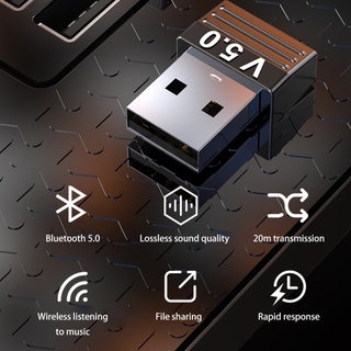 Mini Adaptador compatible Con Bluetooth USB Para Computadora/Transmisor 5.0 Ratón Y Teclado/Impresión STS