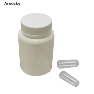 [Aredsky] 100PCS Standard Size 0 Empty Gelatin Clear Capsules Hollow GelatinTransparent