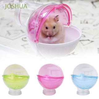 JOSHUA Breathable Bath House Mouse Sand Bath Room Hamster Bath Container Pet Toy Hamster Toilet Hedgehog Cage Squirrel Cave 3 Colors Gerbille Bathroom Cage Box/Multicolor