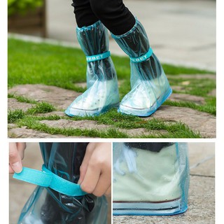 Elegantes zapatos de lluvia botas de lluvia cubierta talla XL XXL azul