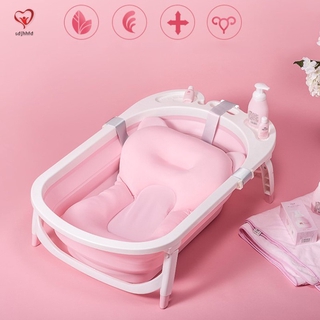 Bebé plegable bañera de baño almohadilla de seguridad infantil ducha antideslizante cojín de plástico (9)