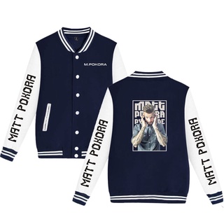 M Pokora Tracksuit Baseball Jacket Sweatshirt Mens Jacket Harajuku Streetwear Rapper Matt Pokora Clothes Streewears