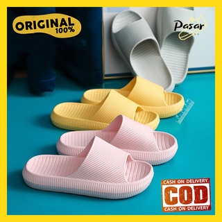 (Premium) Debbie SELOP sandalias coloridas de goma antideslizante baño hogar zapatillas