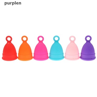【pl】 Medical Silicone Menstrual Cup Foldable Women Menstrual Period Cup Clean Care .
