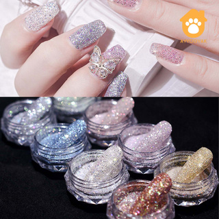 austin polvo de perforación de uñas brillante secado rápido purpurina DIY manicura diamante cristal polvo