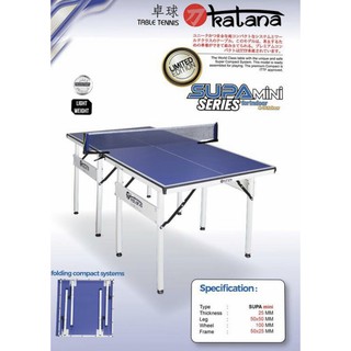 Katana Supa Mini tenis de mesa Pingpong mesa de ping pong importación
