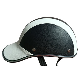 casco de motocicleta media cara protectora casco unisex portátil hombres/mujer casco de moto visera sombrero de seguridad (6)
