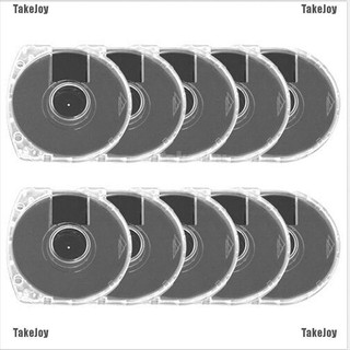 [TakeJoy] 5 piezas de repuesto umd game disc case shell para psp ad jelly