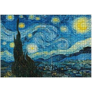 Rompecabezas The Starry Night Obras Maestras De Las Obras De Arte De Van Gogh Rompecabezas De 1000 Piezas