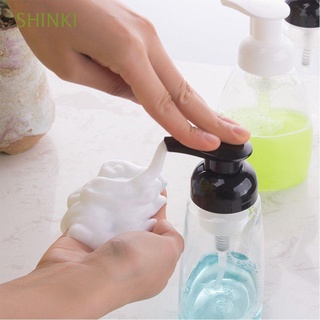 shinki 300/250ml bomba botella transparente contenedor botella de espuma líquido vacío transparente espuma recargable loción facial cosmética
