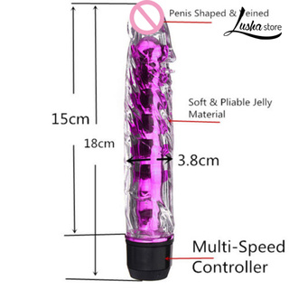 Lushastore♂ 7 inch Powerful Multi-Speed Dildo Vibrator G-Spot Massager Sex Toy for Women (2)