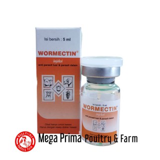 Wormectin inyección 5ml MEDION - Anti parásito hacia fuera y interior