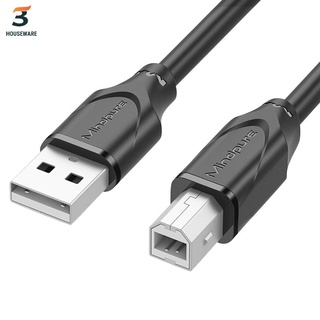 Cable USB Tipo-b A USB2.0 Para Impresora De Etiquetas Sin Oxígeno Puerto Cuadrado De Cobre