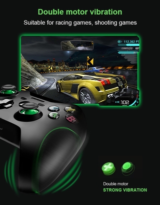 2.4g Gaming Joystick Sem Fio Game Controller Para Xbox Um Ps3 Pc Gamepad sledge (3)