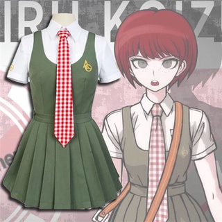 escuela danganronpa mahiru cosplay conjunto de cosplay anime completo koizumi japón disfraz la anime japonés uniforme disfraz