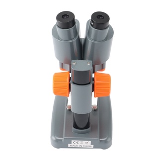 AOMEKIE 40X Binocular Estereoscópico Microscopio Superior LED PCB Soldadura Mineral Espécimen Observando Niños Ciencia Educación Teléfono Herramienta De Reparación (3)