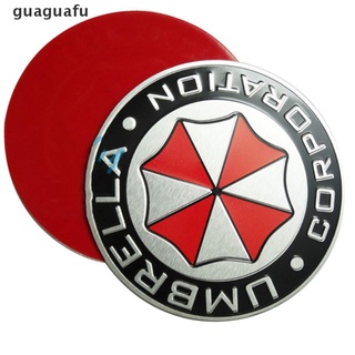 guaguafu 3d aleación de aluminio paraguas corporation resident evil calcomanías decoraciones insignia mx (2)