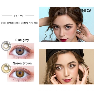 ketmica 2 pzs lentes de contacto con ojos redondos grandes de 0 grados/lentes de contacto cosméticos para fiestas/maquillaje (1)