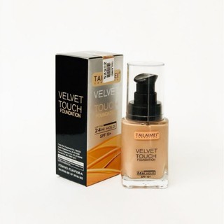 Base de maquillaje líquido Tailaimei Velvet Touch alta cobertura SPF10 (3)