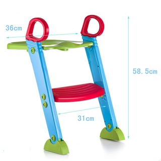 [jointflowersstar] asiento de entrenamiento para niños con taburete de paso para niños, silla de inodoro (9)