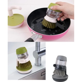 Dispensador de jabón para trastes con cepillo y soporte