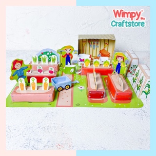 Wimpy Craft KIT Stardew Valley Diorama papel Craft DIY Art Set (3)