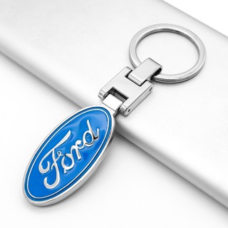 Moda 3D Metal Coche Llavero Auto Insignia Emblema Titular Para Ford-Escape Kuga Mondeo Ecosport Fiesta