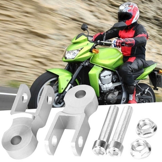 2pcs dispositivo de amortiguación de motocicleta amortiguadores almohadilla de aumento para chasis 5 cm