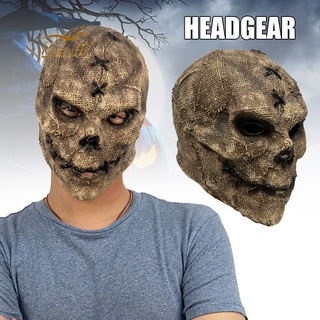 scary skull headgear novedad látex máscara de halloween cosplay disfraces accesorios para festival fiesta mascarada