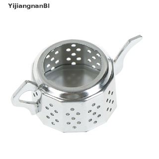 yijiangnanbi lindo acero inoxidable tetera infusor de té especias bebida colador de hierbas filtro y rayas caliente