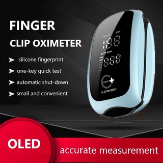 Oxímetro de pulso con pantalla OLED, batería de litio incorporada recargable oxímetro qui (1)
