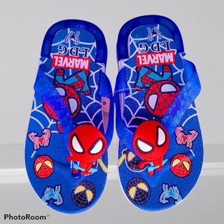 Spiderman Character LED luces niños chanclas