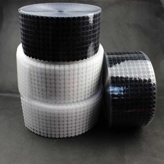 Nikto cinta adhesiva puntos Velcro gancho y bucle Magic pegatina 450 pares 10 mm