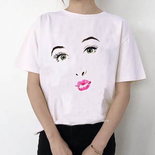 audrey hepburn cara t pestañas rosa labios camiseta vogue blanco camiseta camiseta
