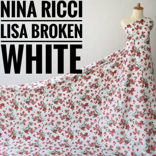 Nina Ricci Lisa - tela de metro blanco roto (0,5 m)