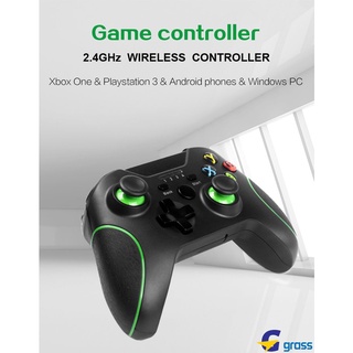 2.4g Gaming Joystick Sem Fio Game Controller Para Xbox Um Ps3 Pc Gamepad grass
