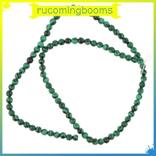 [rucomingbooms] cuentas sueltas de malaquita natural redondas para hacer joyas de bricolaje 4-10 mm - 10 mm