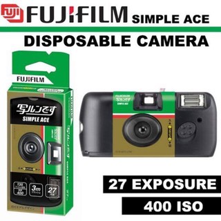 Fujifilm simple ace cámara desechable ISO 400 27 cámara analógica de exposición