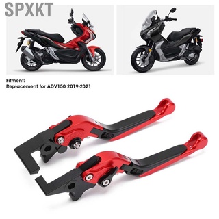 Spxkt 2pcs Motorcycle Brake Clutch Levers Adjustable CNC Aluminium Alloy Replacement for ADV150 2019‑2021 (9)