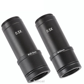 Aleación de aluminio de la industria de la lente X C de montaje para CCD cámara Digital ocular mm 30 mm adaptador de microscopio (6)