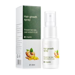 Beauty 20ml Spray De jengibre Para crecimiento del cabello Para hombres y mujeres