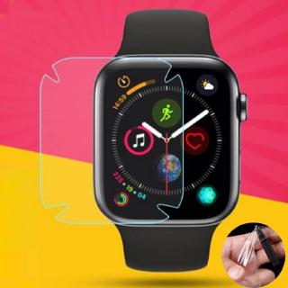 Full Protective Hydrogel Film for Apple Watch Screen Protector 45mm 41mm 42mm 44mm 40mm 38mm Iwatch Series 7 6 SE 5 4 3 2 1 Films Not Tempered Glass TPU Soft Clear Full edge