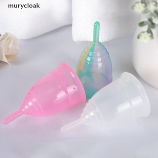 murycloak multicolor suave copa menstrual de silicona femenina higiene período taza reutilizable mx