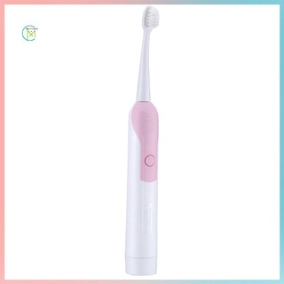 prometion 839-h cepillo de dientes eléctrico portátil sonic blanqueamiento cuidado oral cepillo de dientes impermeable con 3 cabezas de cepillo