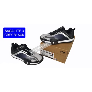 Forro Sagalite 3 Saga Lite 3 nuevo Original gris negro zapatos de bádminton