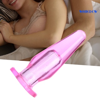 [[whitedew]] Anal Massager Funny Comfortable Handheld Large Butt Plug for Adult