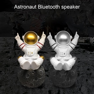 y-388 mini bocina/cajita de música inalámbrica bluetooth con forma de astronauta linda/regalo
