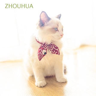 ZHOUHUA Dibujos animados Collar de gato Moda Collar Accesorios para mascotas Productos para mascotas Perros Pequeños Gatos Estilo japones Chihuahua Gatito Pajarita/Multicolor